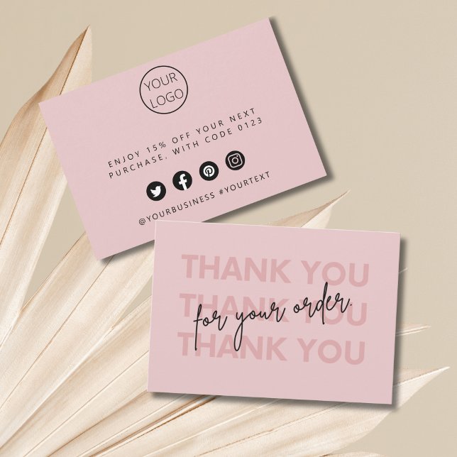 Small Business Thank You Card For Customer (Small Business Thank You Card For Customer)