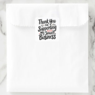 Small Business Thank You Sticker
