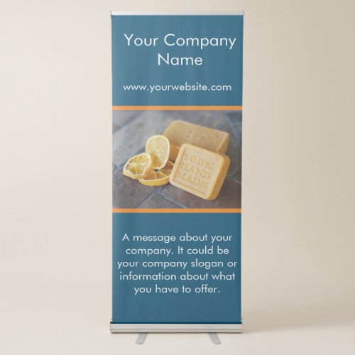 Small Business Vertical Retractable Banner _ 1