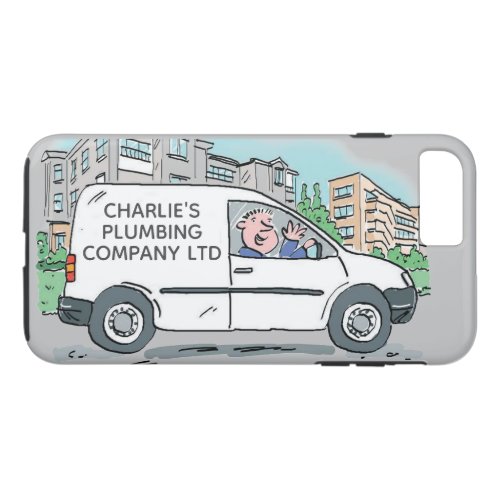 Small Business with Name Man and Van iPhone 8 Plus7 Plus Case