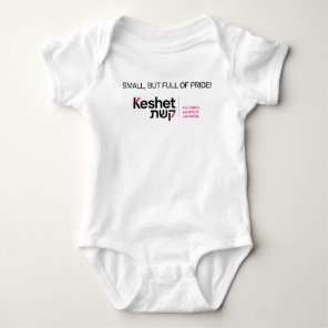 Small, But Full of Pride! Keshet Baby Bodysuit