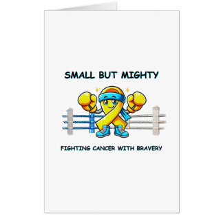 "Small but Mighty – Inspirational Warrior Card" Card