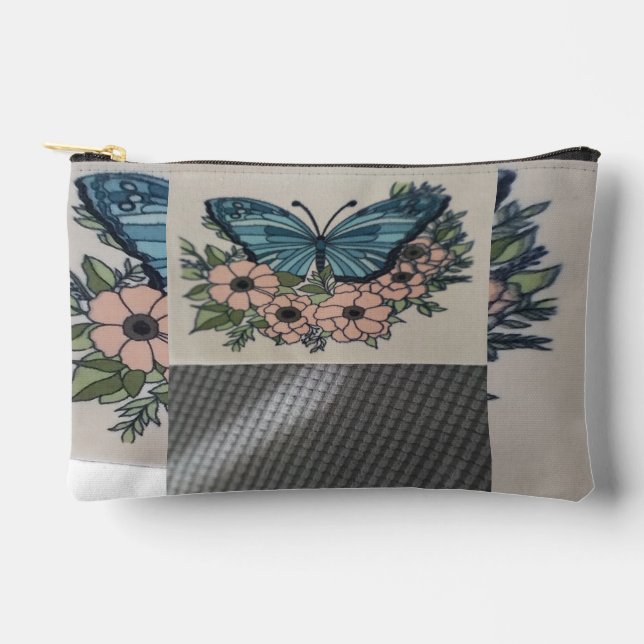 small butterfly  accessory pouch (Front)