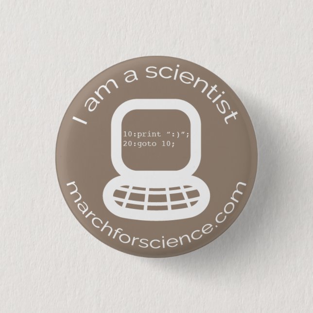 Small Button - Computer Science (Front)