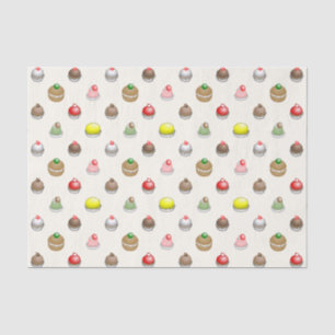 Small Cakes Pattern Tissue Paper