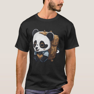Small camp panda family T-Shirt