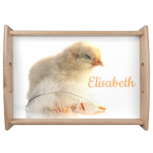 small chicken Personalize this template Serving Tray