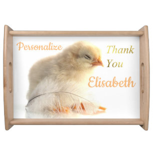 small chicken Personalize this template Serving Tray
