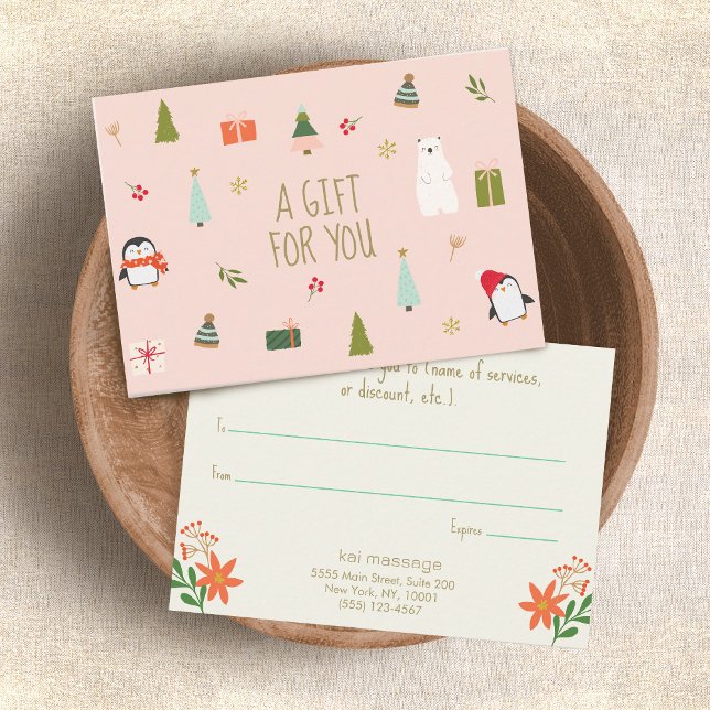 Small Christmas Gift Certificate (Creator Uploaded)