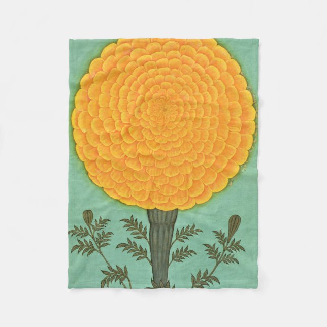 Small Clive Album | A Marigold Fleece Blanket (Front)