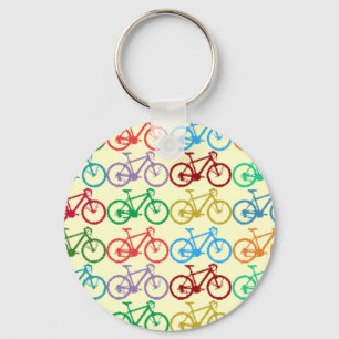 small color bicycles keychain