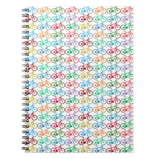 small color bicycles notebook (Front)