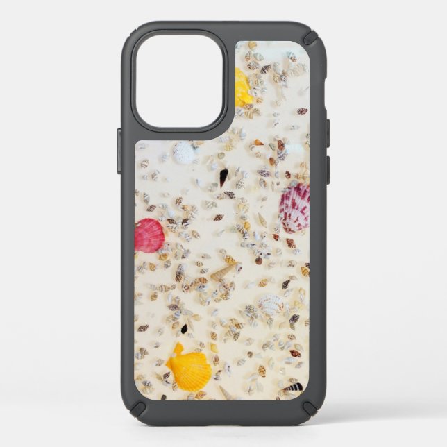 Small Colorful Seashells Speck iPhone Case (Front)