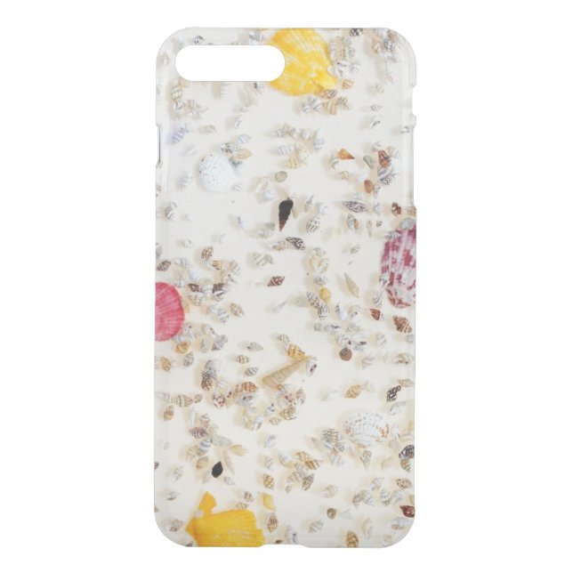 Small Colorful Seashells Uncommon iPhone Case (Back)