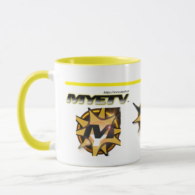Small Combo Mug 300gr. (White & Yellow) (Left)