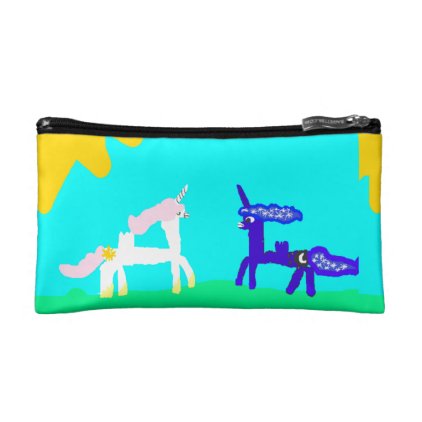 Small Cosmetic Ponies Design Bag