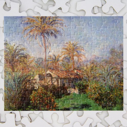 Small Country Farm in Bordighera by Claude Monet Jigsaw Puzzle