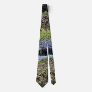 small creek along fence sibiel romania neck tie
