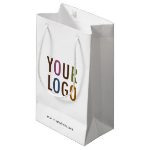 Paper Ping Merchandise Bags Zazzle Small Custom Paper Ping Bag With Company Logo