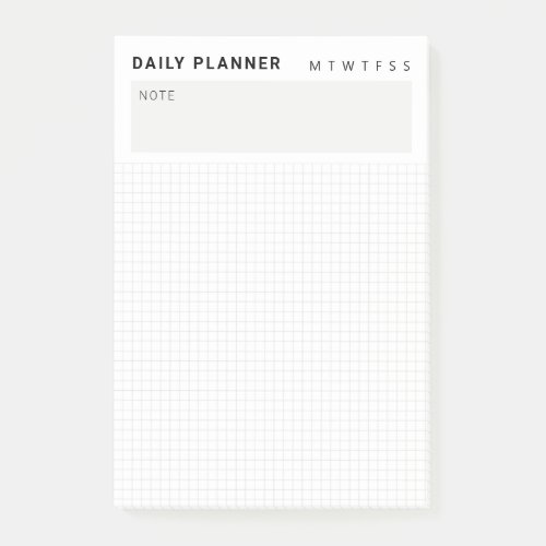 Small Daily Planner Post_it Notes