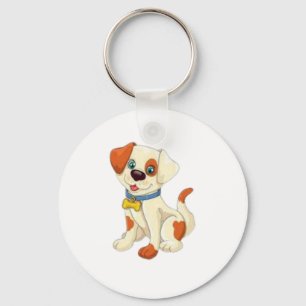 Small dog keychain