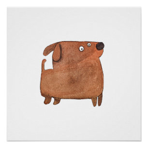 Small dog poster