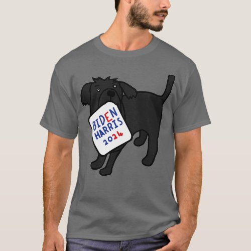 Small Dog with  2024 Sign T_Shirt