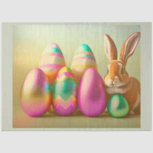 Small Easter Bunny and Eggs Collection Tissue Paper