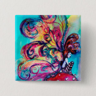 Small Elf of Mushrooms Button