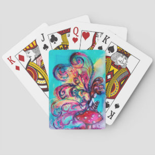 SMALL ELF OF MUSHROOMS Fantasy Poker Cards