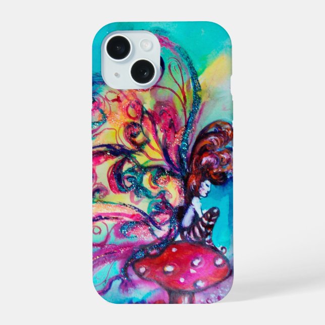 SMALL ELF OF MUSHROOMS IPHONE CASE (Back)