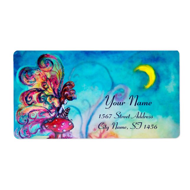 SMALL ELF OF MUSHROOMS LABEL (Front)