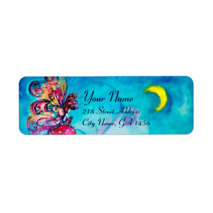 SMALL ELF OF MUSHROOMS LABEL