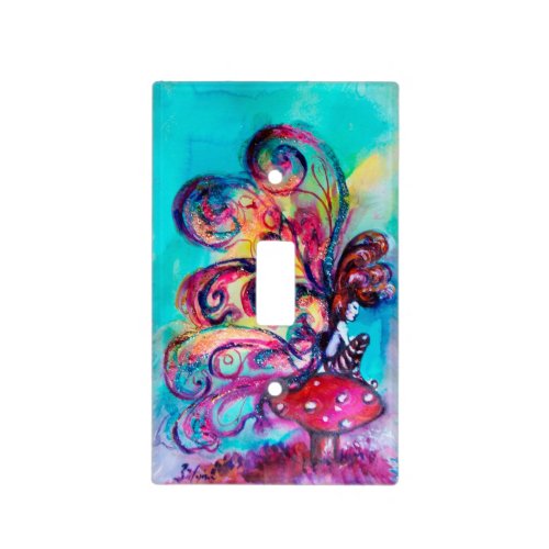 Small Elf of Mushrooms Light Switch Cover