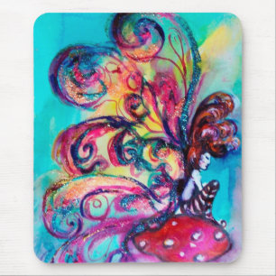 Small Elf of Mushrooms Mouse Pad