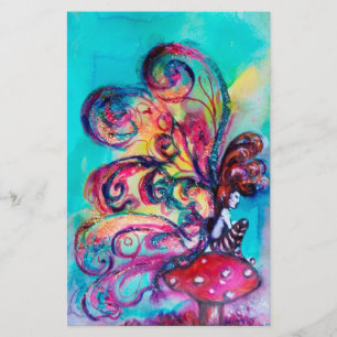 SMALL ELF OF MUSHROOMS STATIONERY