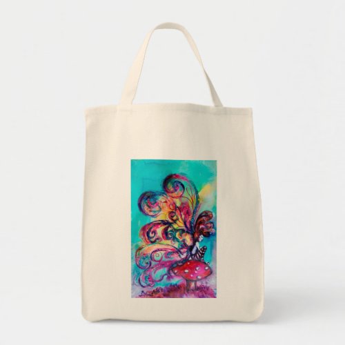 Small Elf of Mushrooms Tote Bag