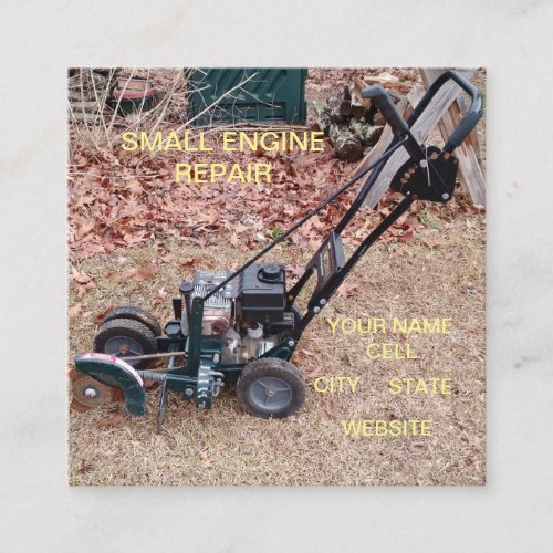 SMALL ENGINE REPAIR Business Card