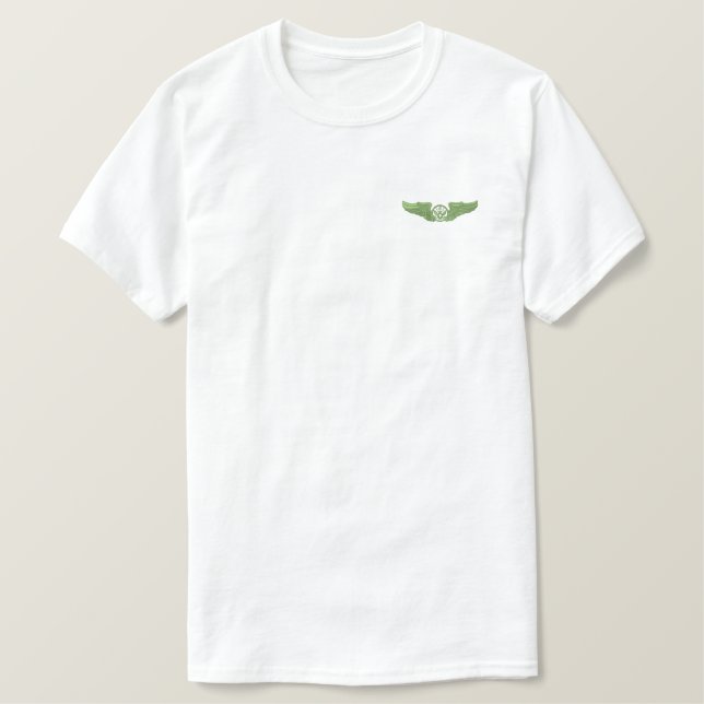 Small Enlisted Aircrew Member Embroidered Hoodie (Design Front)