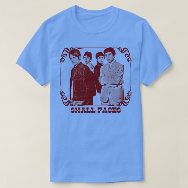 Small Faces Original Retro Fan Design 1 T-Shirt (Design Front)