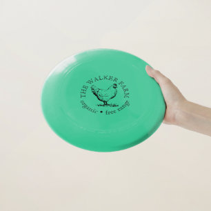 Small Farm Business Promotional Logo Wham-O Frisbee