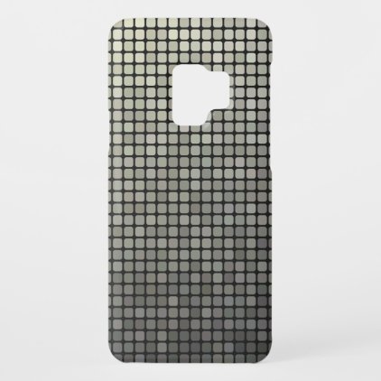 Small Faux Metal Squares Case-Mate Samsung Galaxy S9 Case