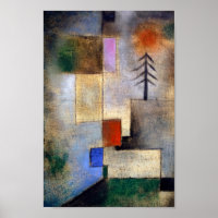 Small fir picture - Paul Klee -modern art painting