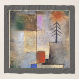 Small fir picture - Paul Klee -modern art painting Scarf