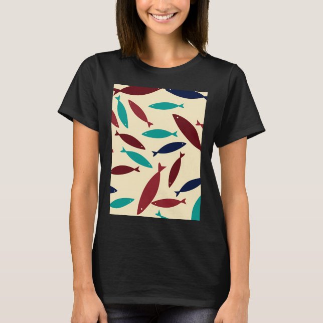 Small Fish Aquarium T-Shirt (Front)