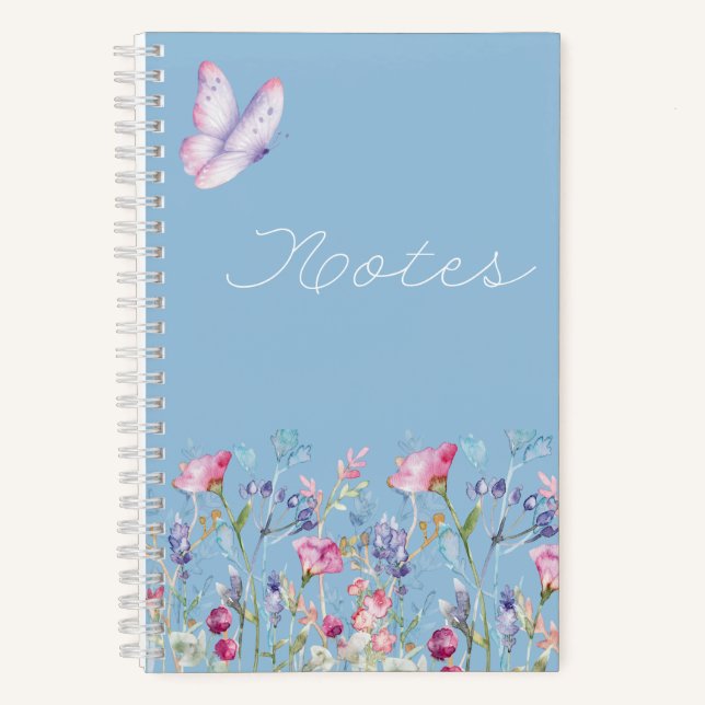 small flower journal for work (Front)