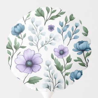 Small flowered balloon