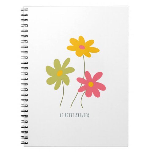 Small Flowers notebook