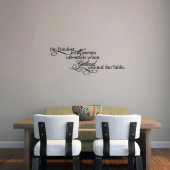 Small Fondest Memories Wall Decal (Front)