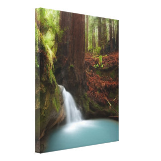 Waterfall Wrapped Canvas Prints | Zazzle
